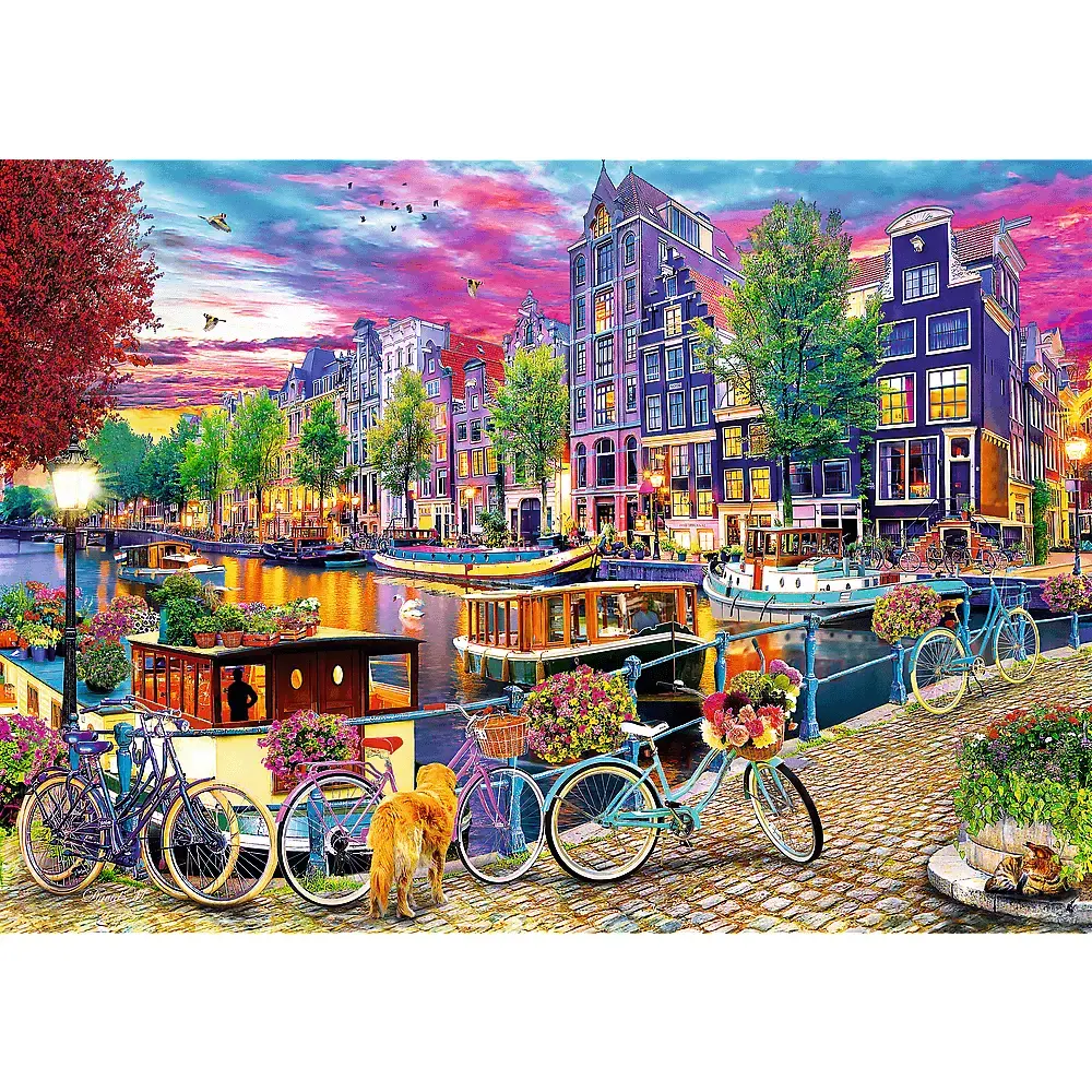 Trefl 37496 City Jigsaw Puzzle 500 Pieces Photo 3