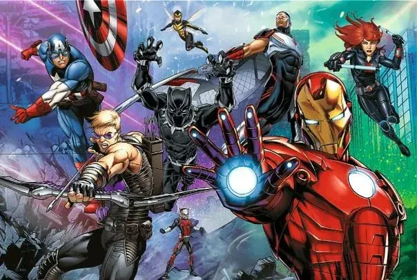 Puzzle 160 gab. TREFL Marvel 'Always Ready Heroes' Photo 4
