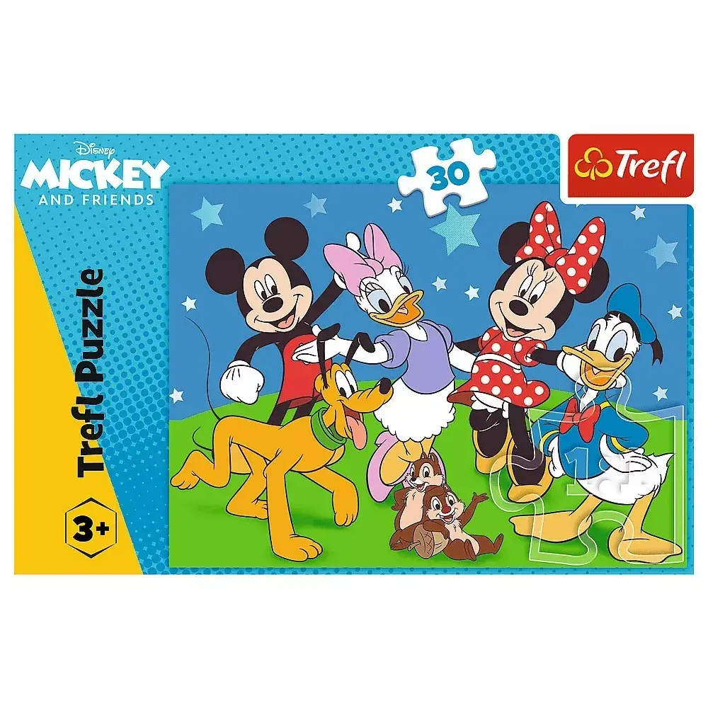 TREFL Mickey Mouse puzlis — 30 detaļas Photo 3