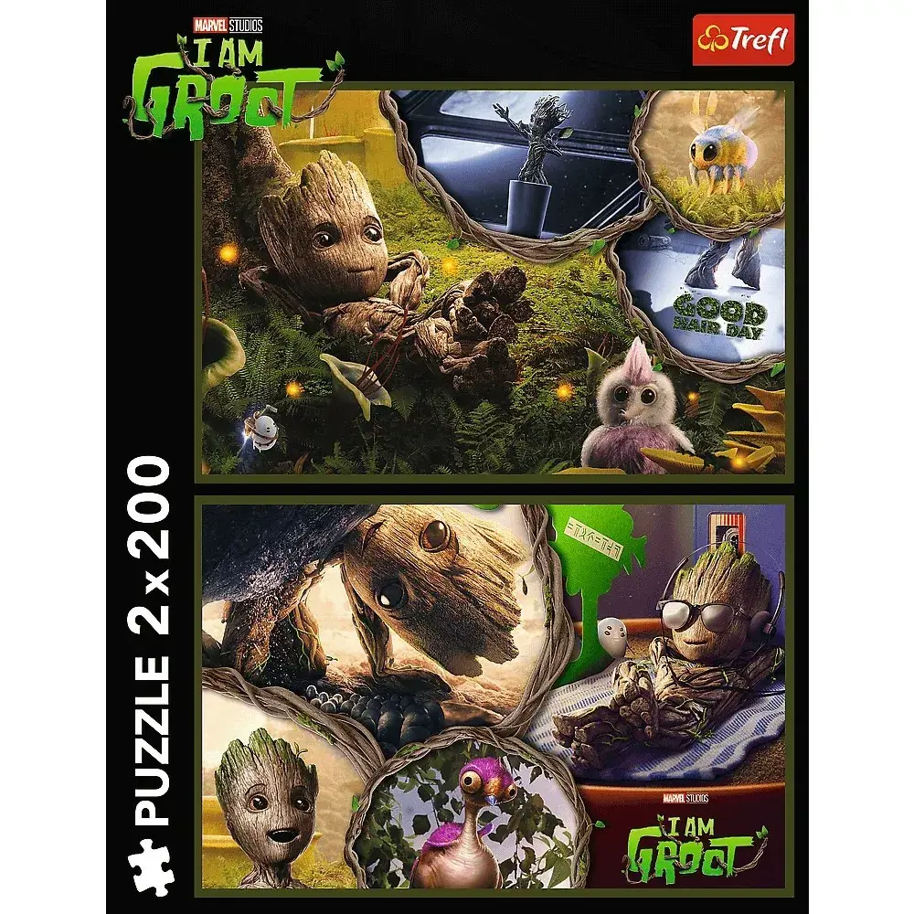 TREFL puzlis 2x200 «Groot» Guardians of the Galaxy Photo 4