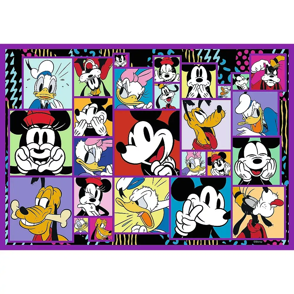TREFL Mickey Mouse puzles 4 x 250 gab. Photo 3