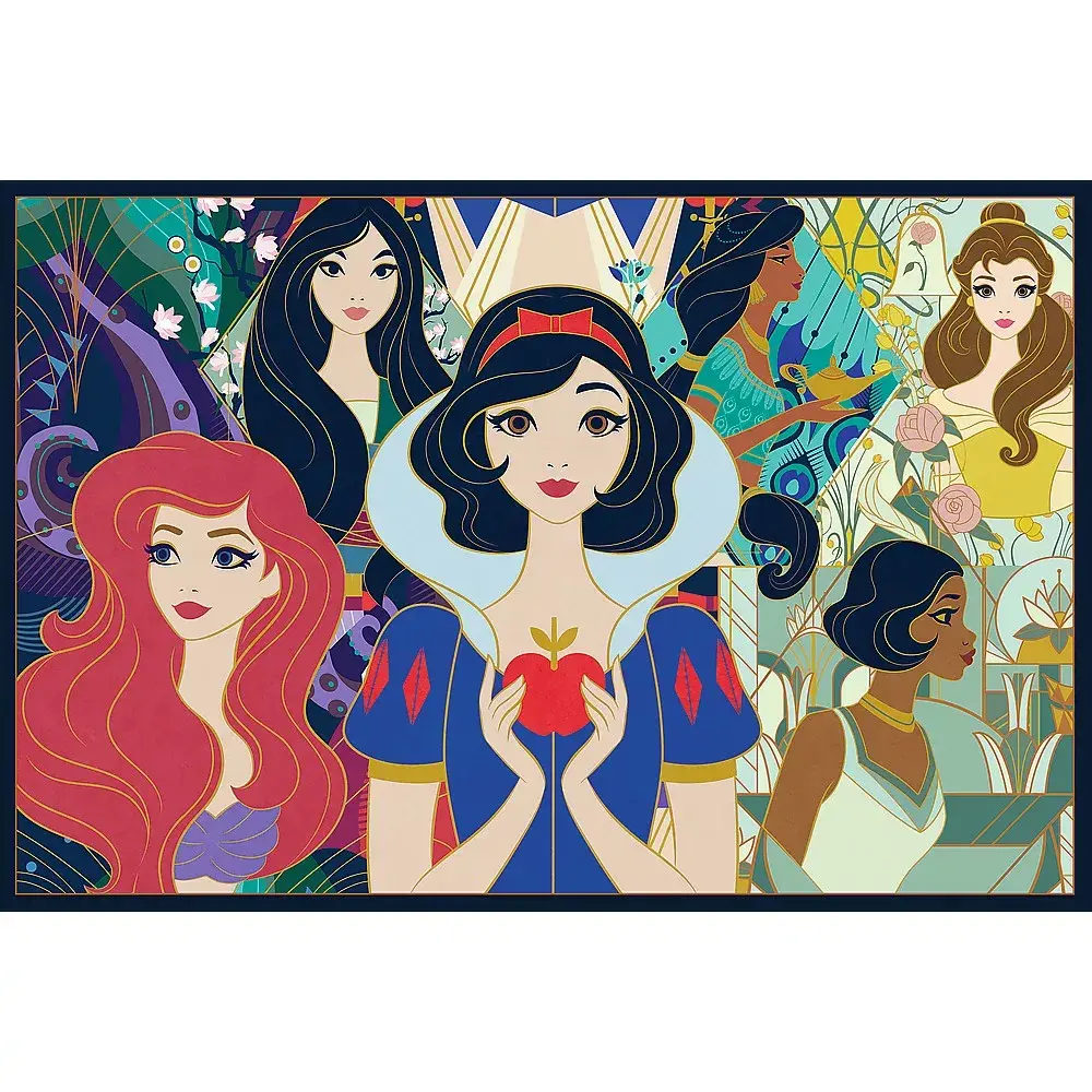 TREFL Puzzle 2x200 gab. Disney Princess Photo 3