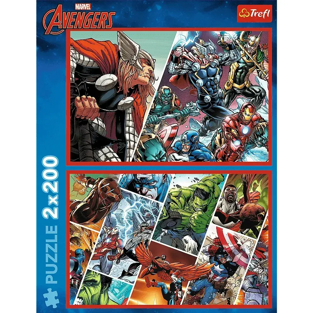TREFL Puzzle 2x200 элементов Defenders of the world Photo 4