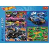 TREFL Пазл 4x250 — Hot Wheels гоночные авто Photo 2