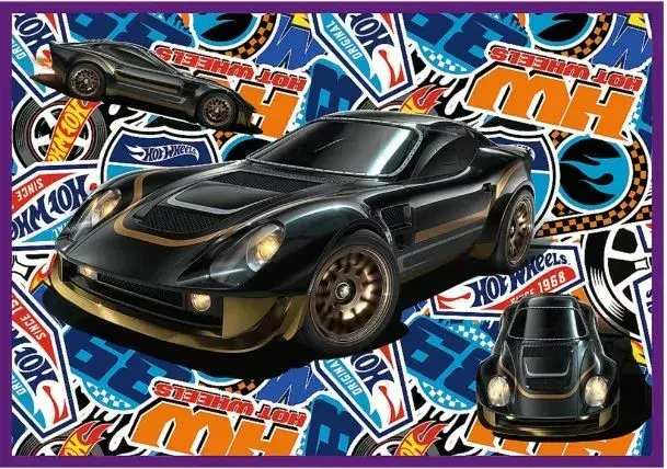 TREFL Пазл 4x250 — Hot Wheels гоночные авто Photo 3