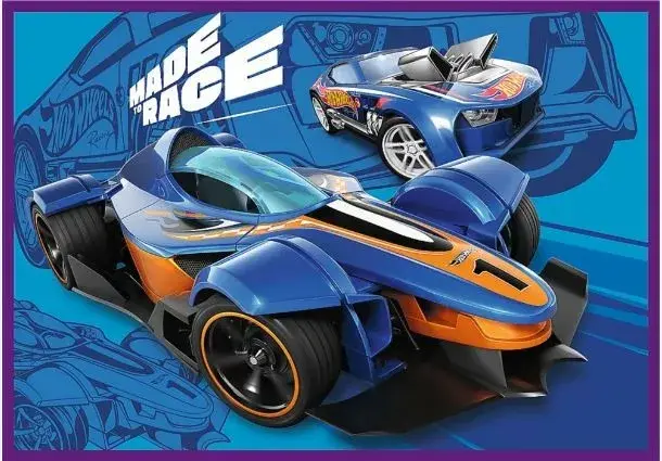 TREFL Пазл 4x250 — Hot Wheels гоночные авто Photo 6