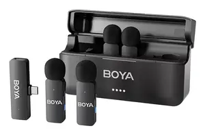 Klipšu mikrofons BOYA BY-V4
