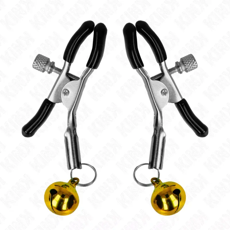 Зажим для сосков KINK GOLD SINGLE BELL 6 см Photo 2