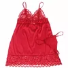 SUBBLIME Sublime Satin Babydoll Red S/M Photo 6