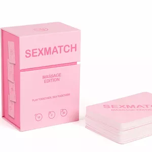 Эротическая настольная игра secret play SEXMATCH MASSAGE EDITION D-241543 — игра для взрослых с массажными заданиями