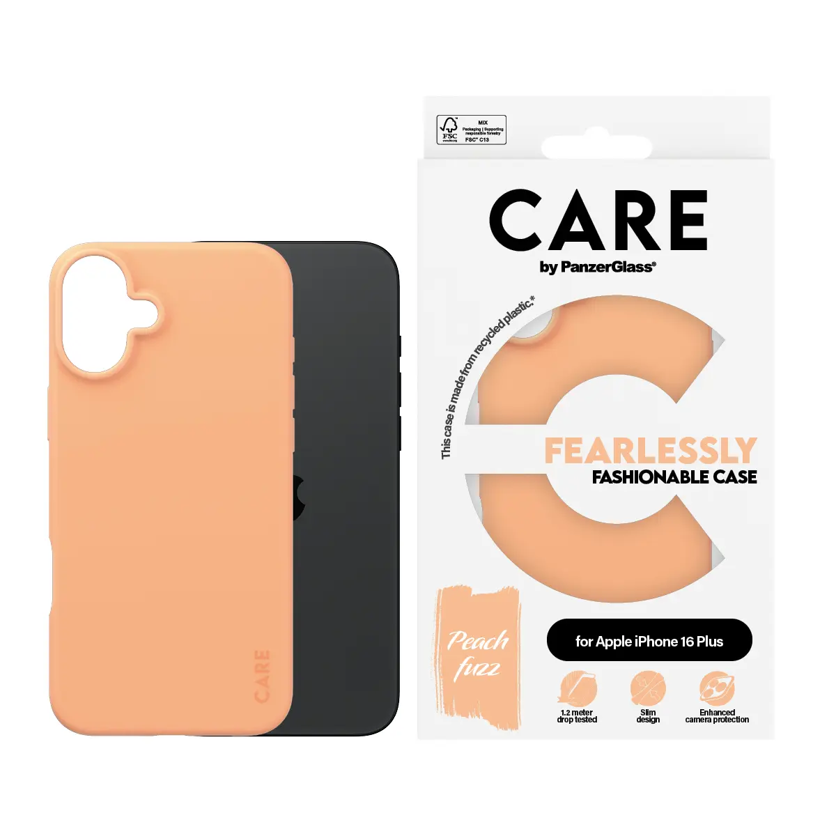 Чехол PanzerGlass CARE для Apple iPhone 16 Plus розовый Photo 2