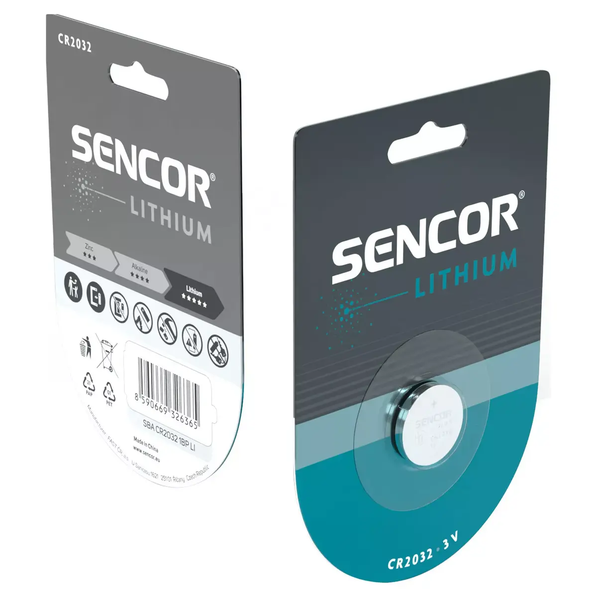 SENCOR SBACR2032 3V CR2032 button cell Photo 5