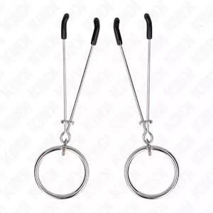 KINK - THIN NIPPLE CLAMPS WITH O-RING 7 CM