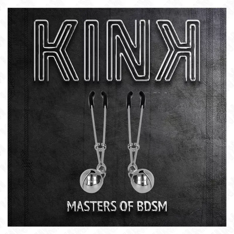 Krūšu skavas KINK Thin Bell sudraba, 7 cm Photo 5