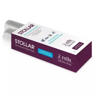 Вакуумная пленка для упаковки Stollar SAT65, 28 см x 6 м, 2 шт.