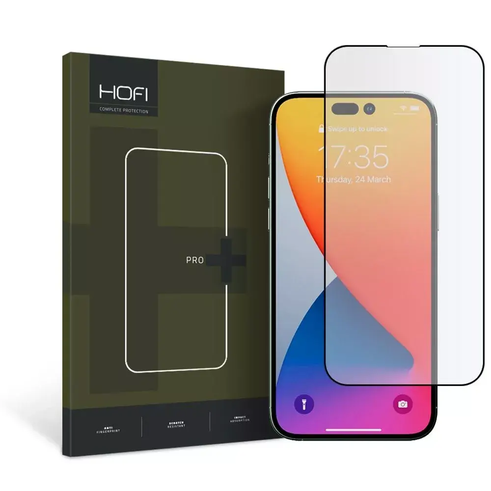 Hofi Glass Pro+ rūdīts stikls priekš iPhone 14 Pro Photo 2