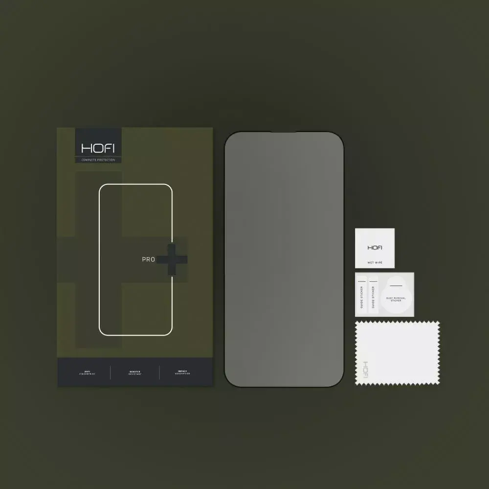 Hofi Glass Pro+ rūdīts stikls priekš iPhone 14 Pro Photo 19