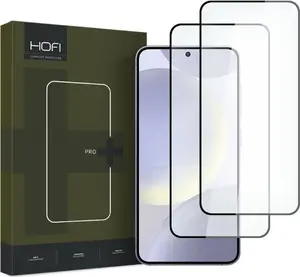 Tempered Glass Screen Protector Hofi Glass Pro+ 2-pack for Samsung Galaxy S24 — Black