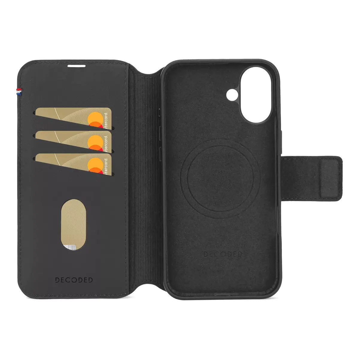 Decoded Leather Detachable Wallet mobile phone case D25IPO16DW5BK Photo 6