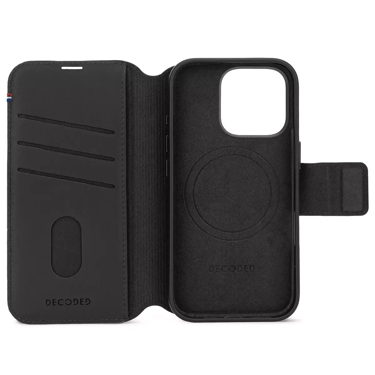Decoded Leather Detachable Wallet Case for Apple iPhone 16 Photo 5
