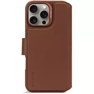 Wallet case Decoded iPhone 16 Pro Max Brown 3 card pockets