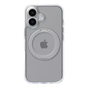 Защитный чехол для смартфона Torras Ostand Pro для iPhone 16, прозрачный, тонкий, поддерживает беспроводную зарядку