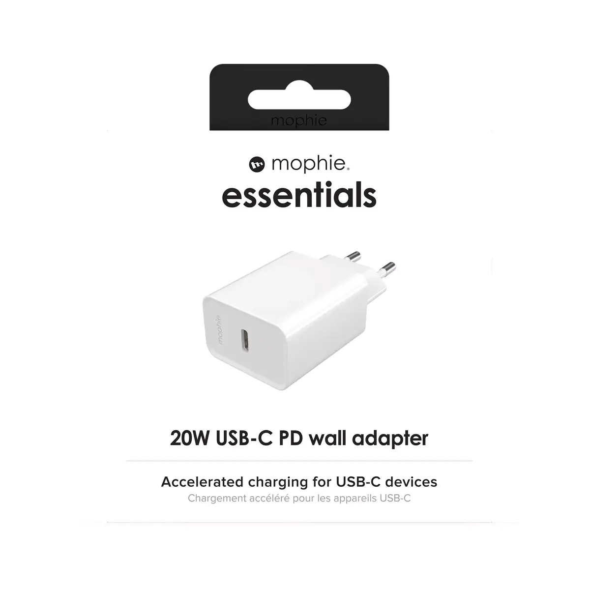 Сетевой адаптер mophie essentials 20W USB-C PD Photo 5