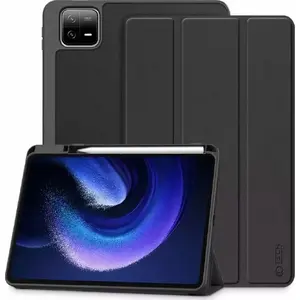 Protective SC PEN Case by 4kom.pl for Xiaomi Pad 6 / Pad 6 Pro — Black