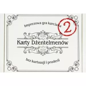 Board game Kojar Kojar Karty Dżentelmenów - Epizod Drugi (234091) card game, Polish edition