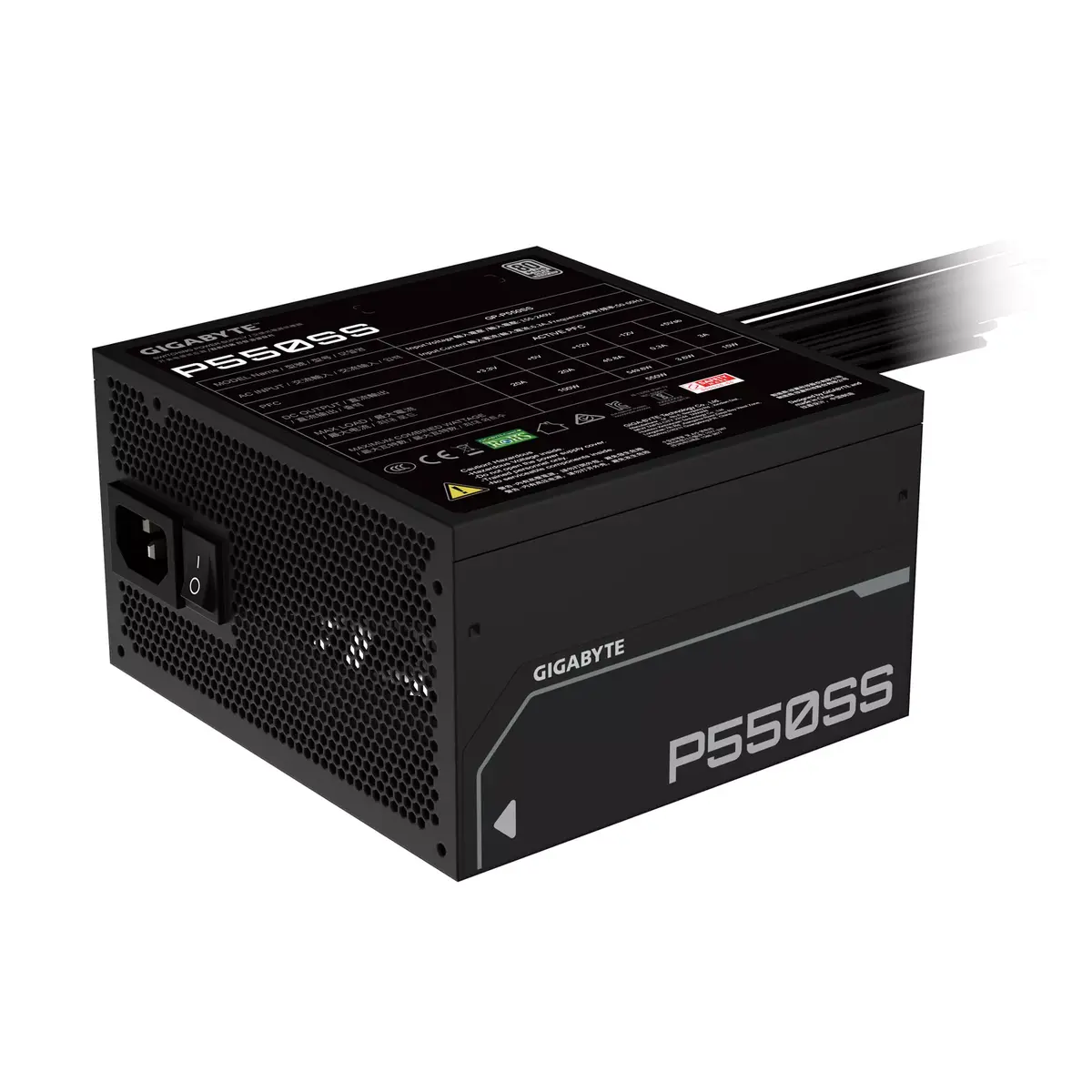 Блок питания GIGABYTE P550SS Photo 5