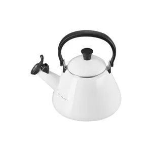 Kettle Le Creuset Kone 1.6L white — stovetop tea kettle, 1.6 L capacity