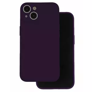 Silicon case iLike for iPhone 16 6.1 Plum – slim protective cover