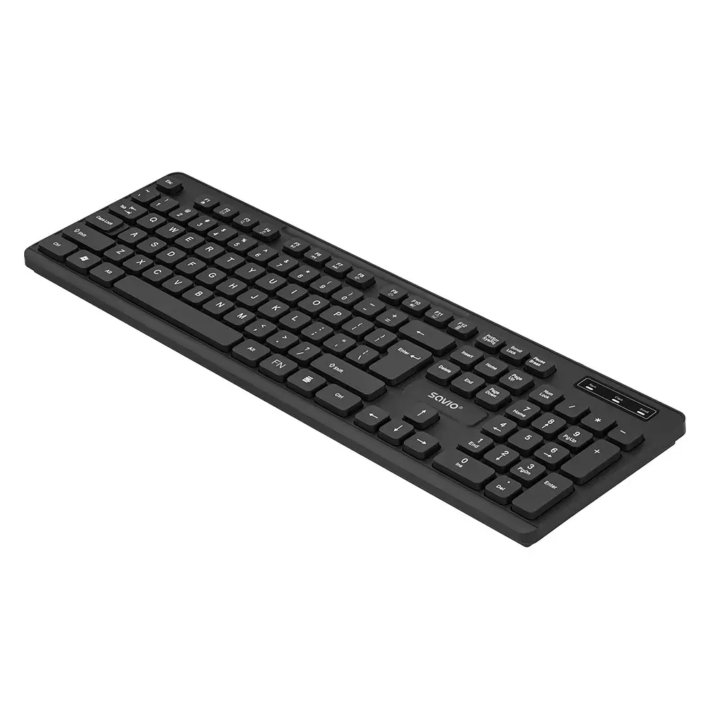 SAVIO KB-02 bezvadu USB pilna izmēra klaviatūra Photo 4