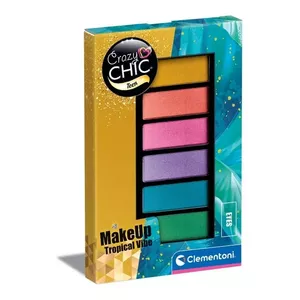 Acu ēnu palete Clementoni Cosmetics Crazy CHIC Palette Tropical Vibe