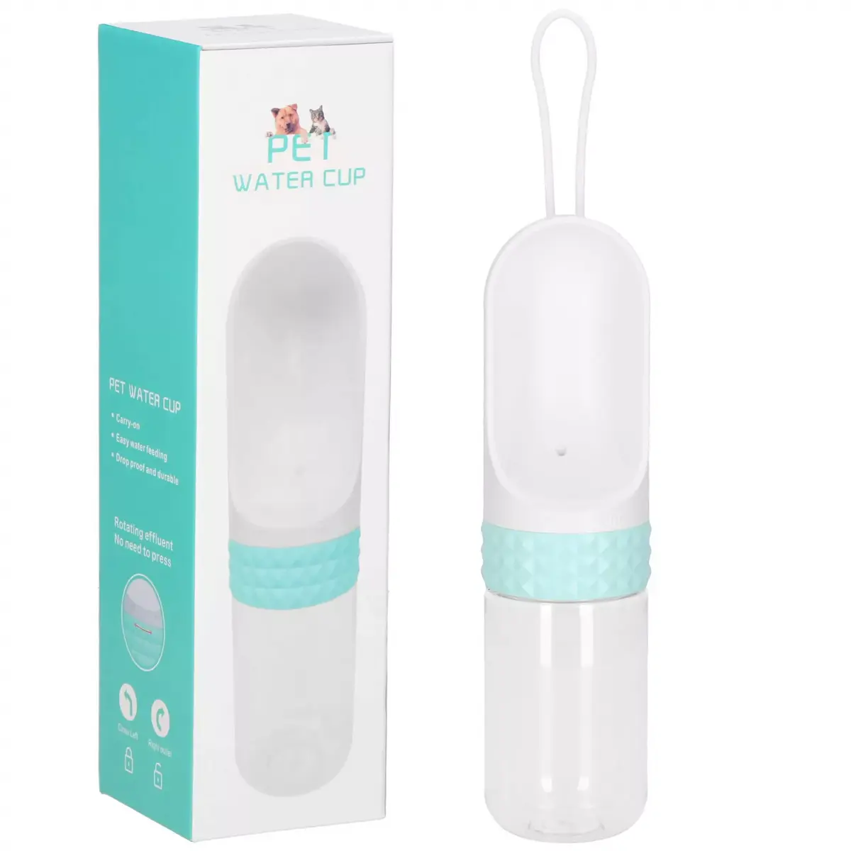 Dog travel bottle Springos PA0298 350 ml Photo 2