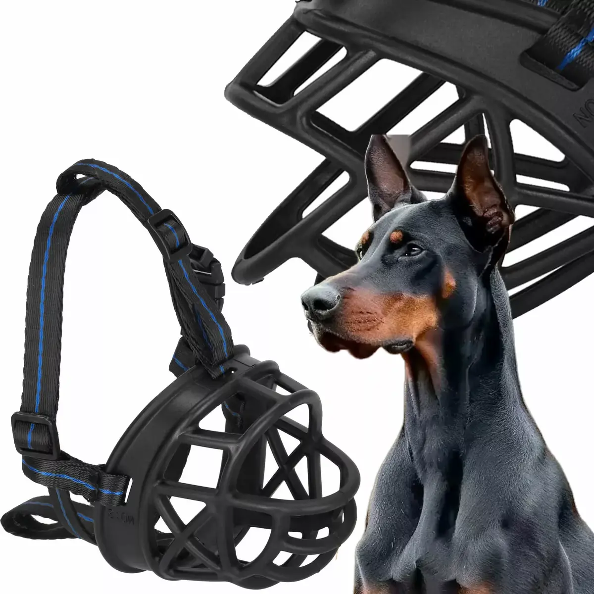 Dog muzzle Springos PA0270 XL Photo 2