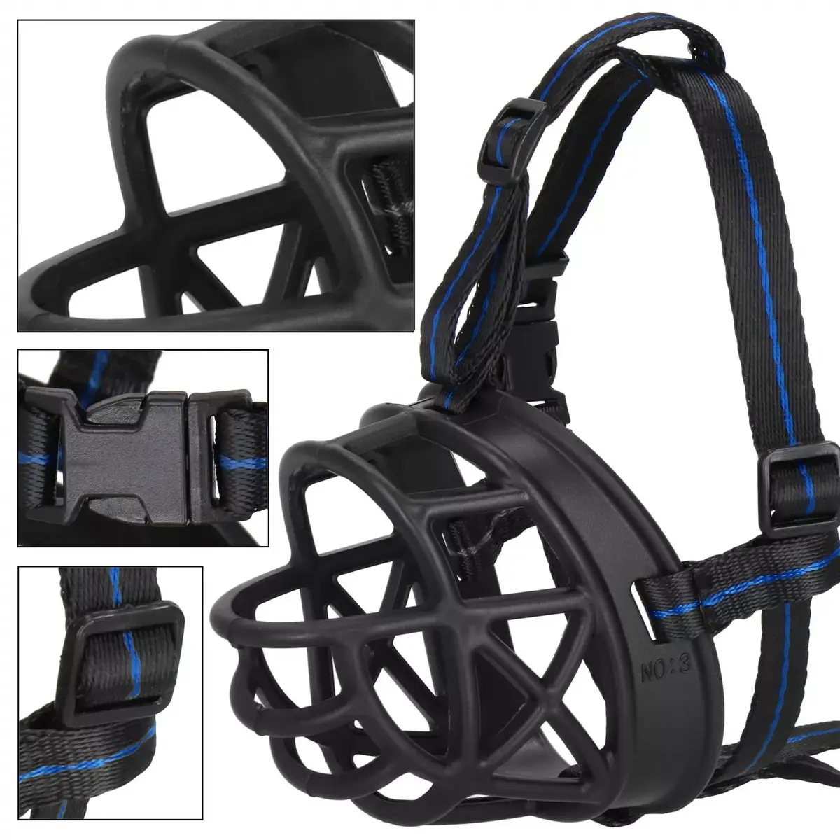 Dog muzzle Springos PA0271 Photo 8