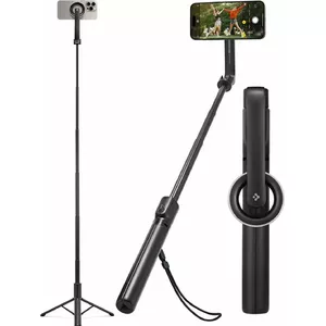 Selfie stick tripod Spigen S580W MagSafe Bluetooth — wireless control, foldable stand