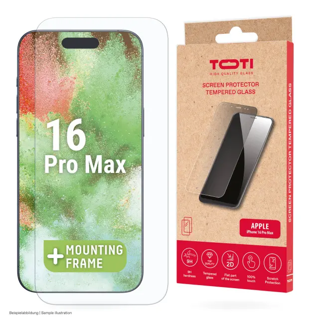 Templēts stikls TOTI iPhone 16 Pro