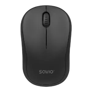 Bezvadu pele SAVIO MB-03, Bluetooth saskarne, 1000 DPI, AA barošanas, 99×60×39 mm, 51 g, komplektā uztvērējs