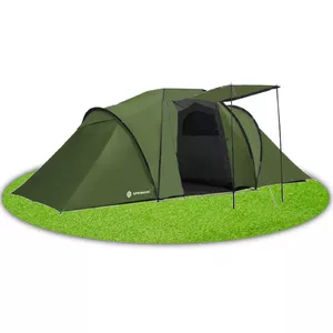 Camping tent Springos PT031, dimensions 455×230×180 cm, family outdoor shelter