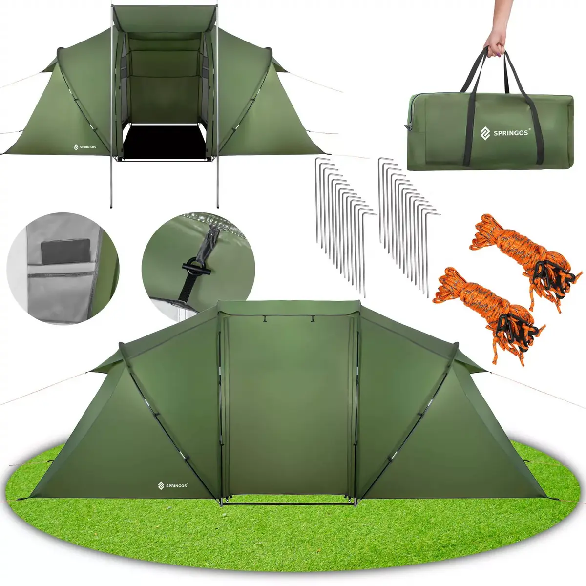 Camping tent Springos PT031 Photo 4