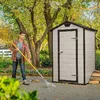 Keter Manor 4x3 plastic garden shed Photo 3