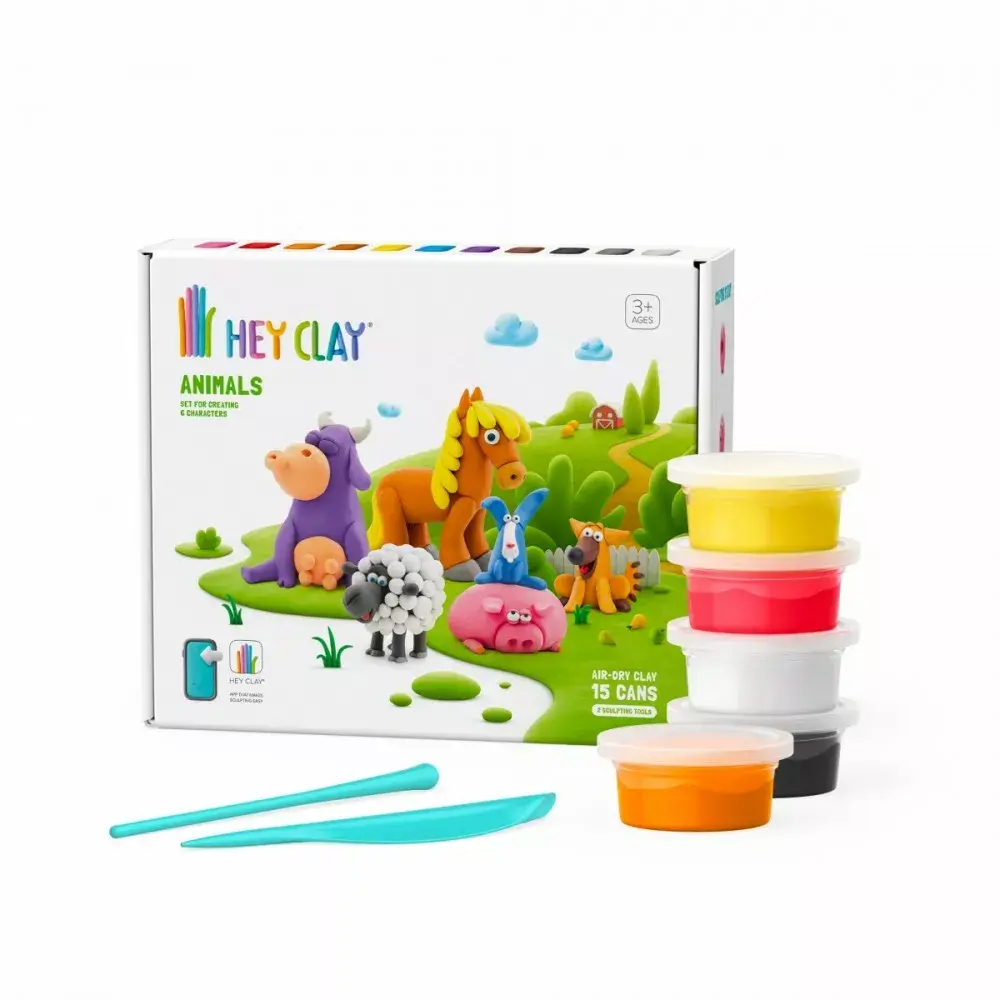 TMTOYS Hey Clay Animals modelēšanas plastilīns Photo 2
