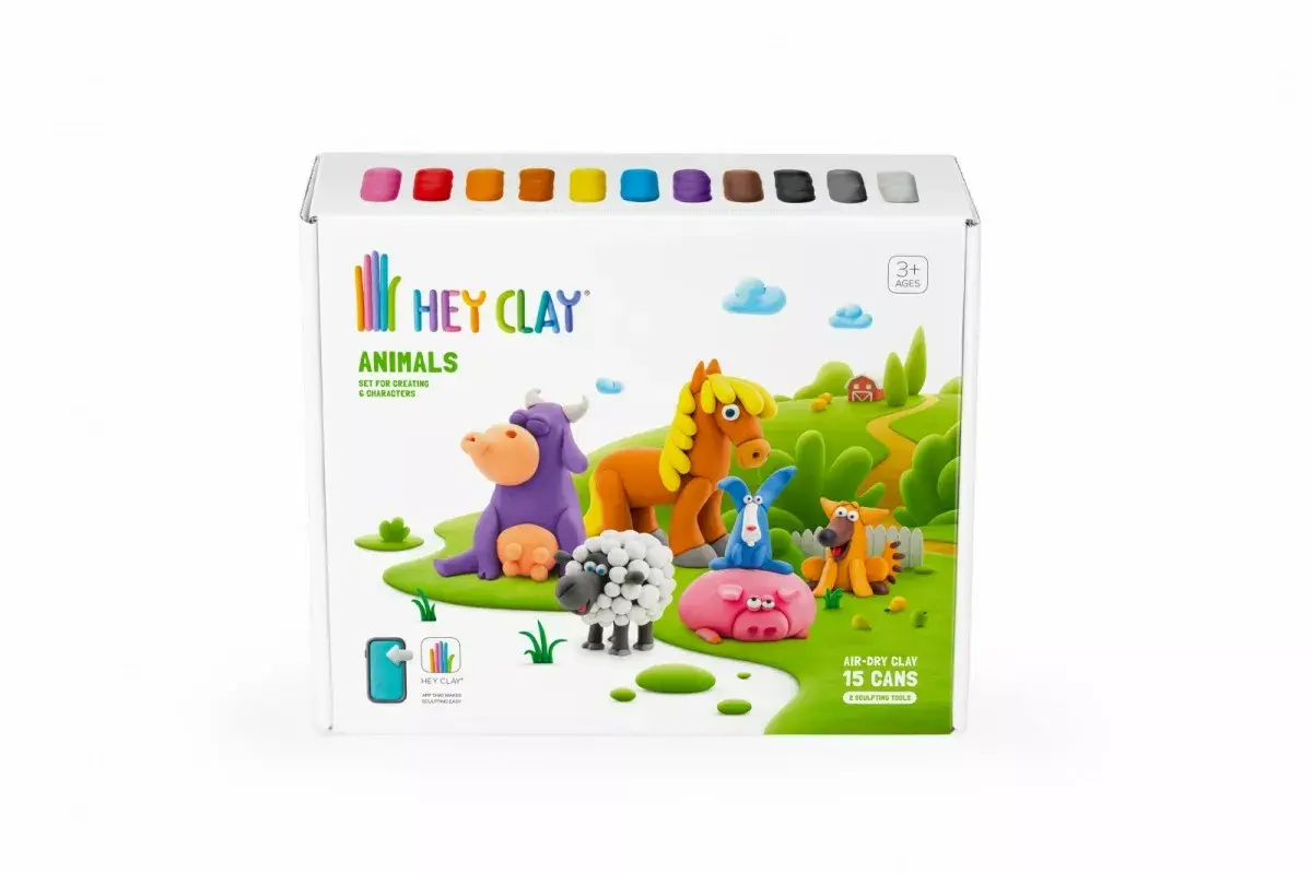 TMTOYS Hey Clay Animals modelēšanas plastilīns Photo 6