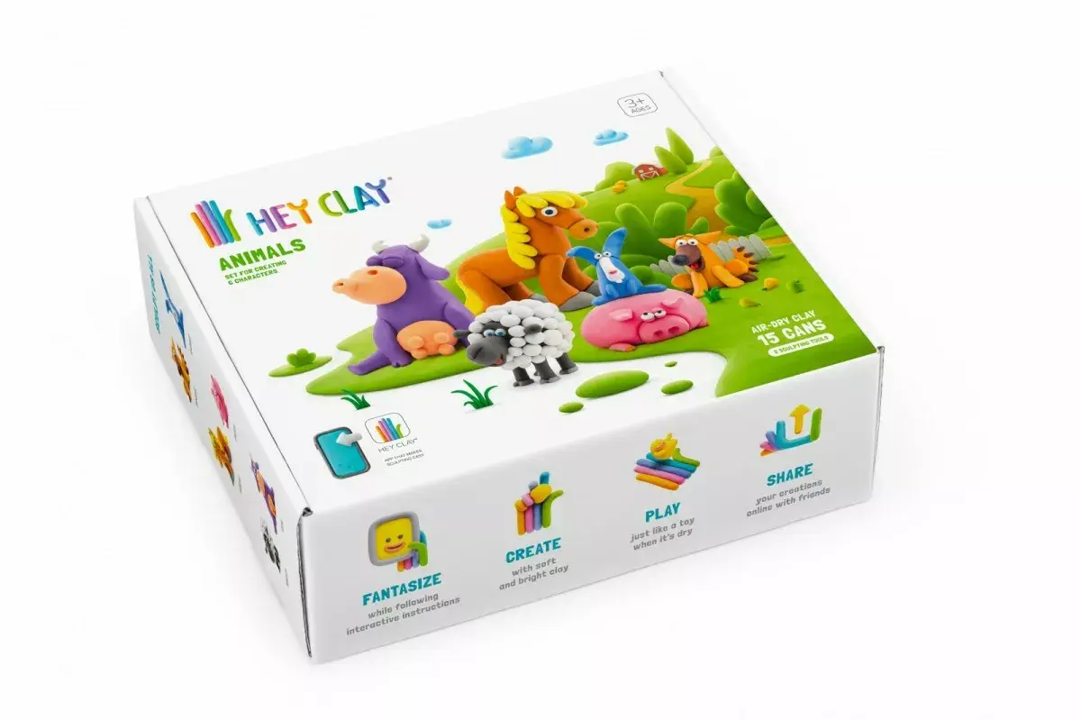 TMTOYS Hey Clay Animals modelēšanas plastilīns Photo 8