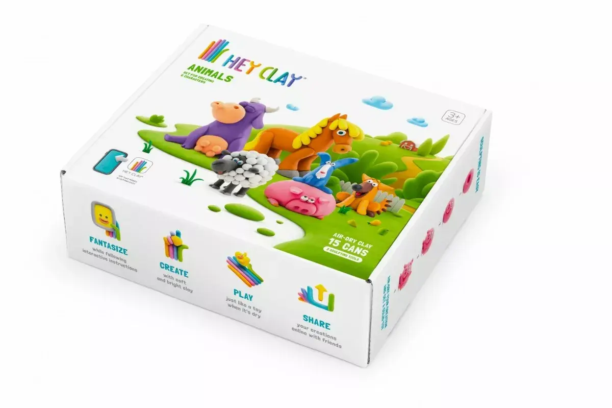 TMTOYS Hey Clay Animals modelēšanas plastilīns Photo 9