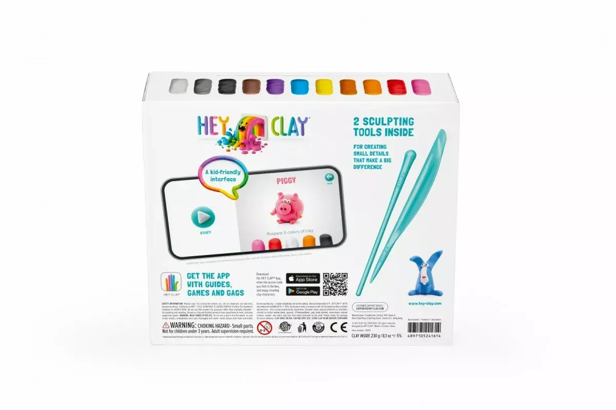 TMTOYS Hey Clay Animals modelēšanas plastilīns Photo 11