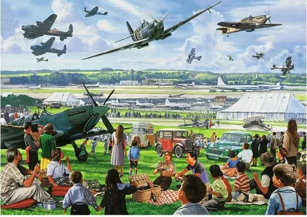 Puzle TREFL Premium Plus Air Show 1000 gab. Photo 3