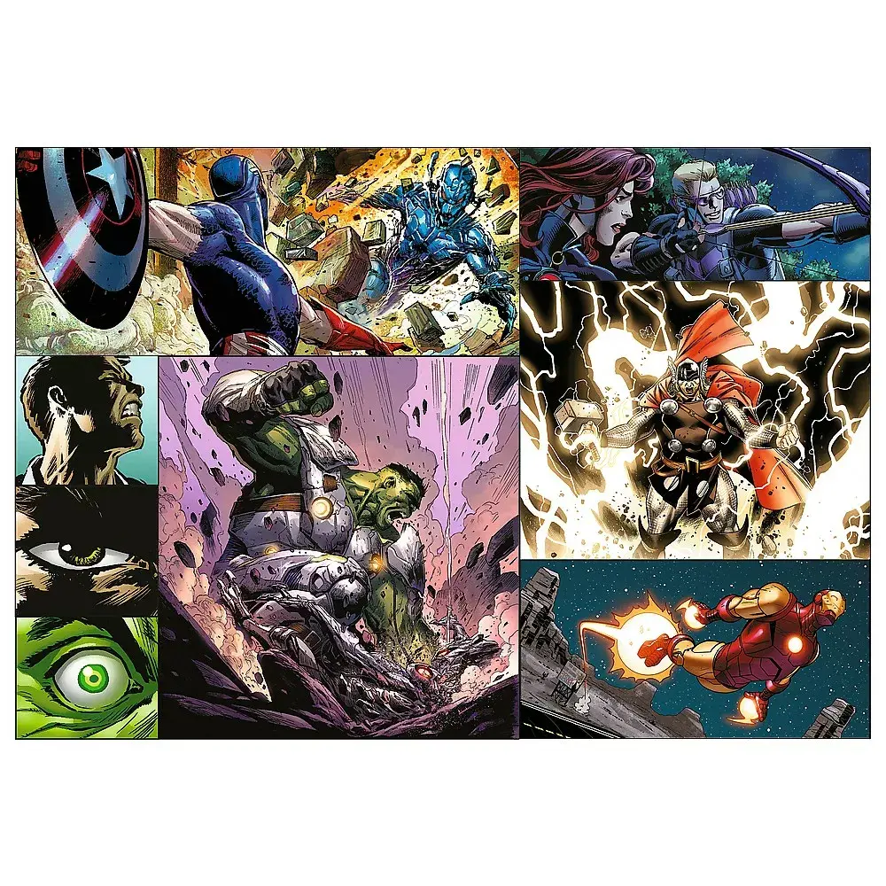 TREFL Puzzle 4x250 detaļas Avengers Heroic Days Photo 5